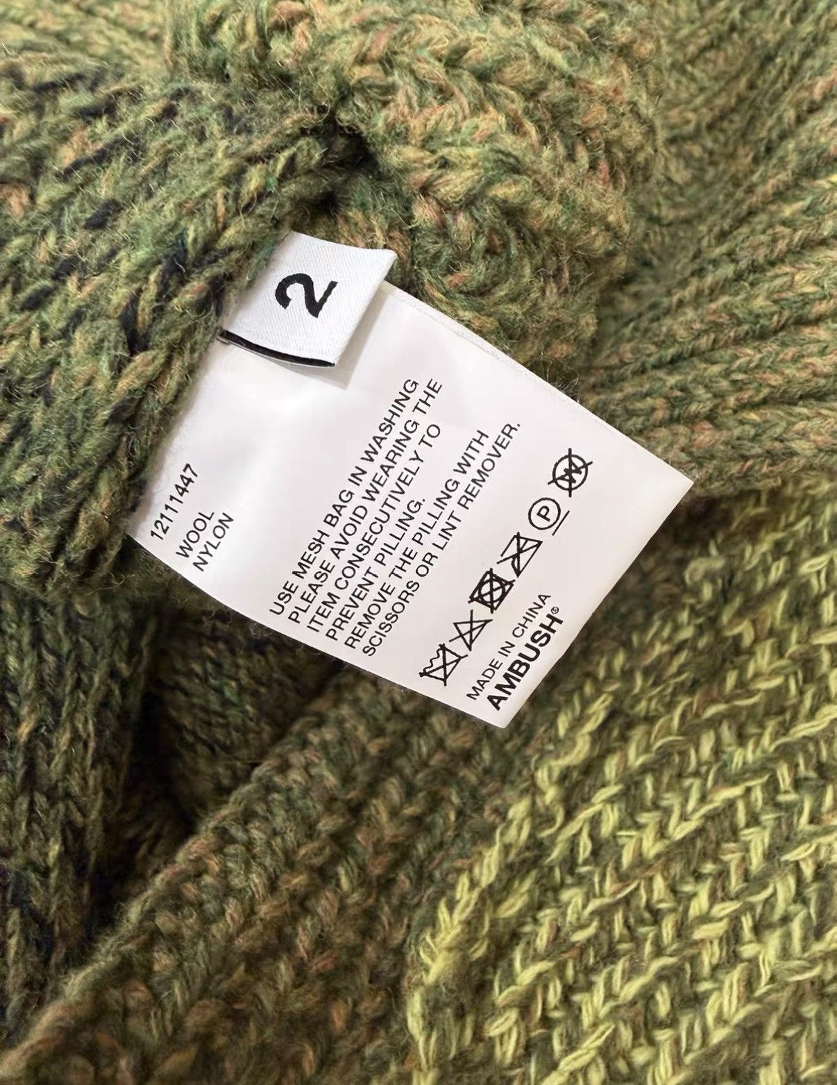 Ambush Design Ambush Distressed Sweater J34 Size US S / EU 44-46 / 1 - 9 Thumbnail