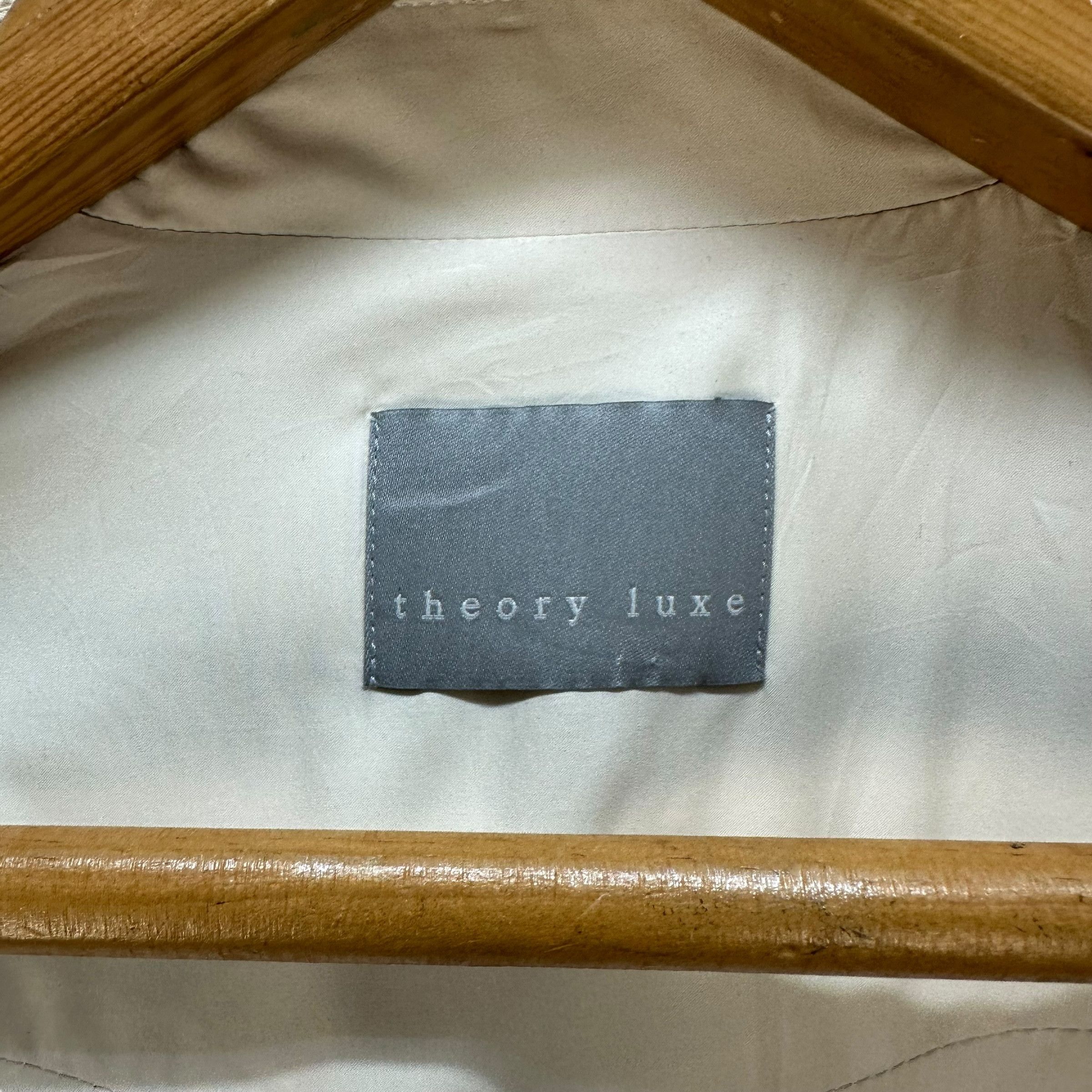 Theory THEORY LUXE Nylon-Cotton Belted Long Coat #A80-1943 Size XS / US 0-2 / IT 36-38 - 8 Thumbnail