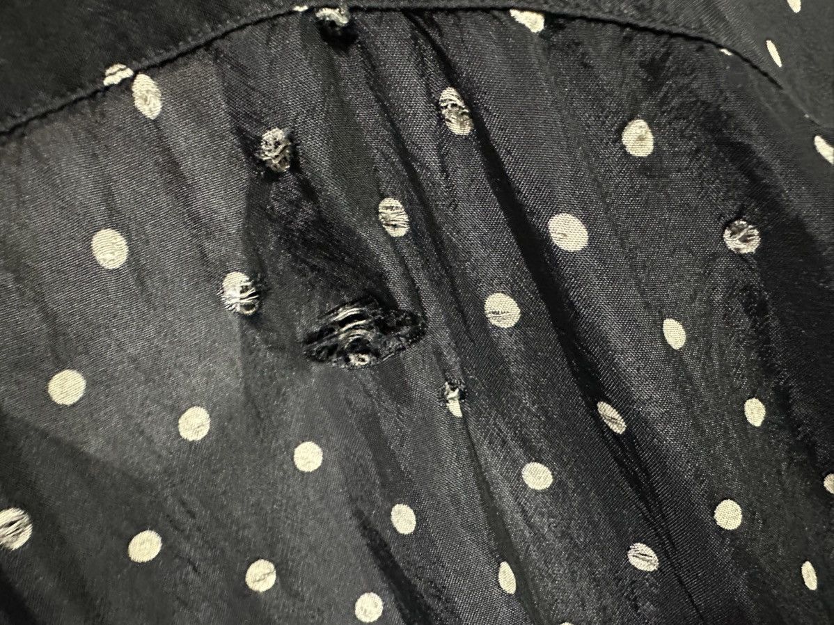 Comme des Garcons 🔥90s Archived Robe De Chambre Comme Des Garcons Dot Shirt Size US XXL / EU 58 / 5 - 12 Thumbnail