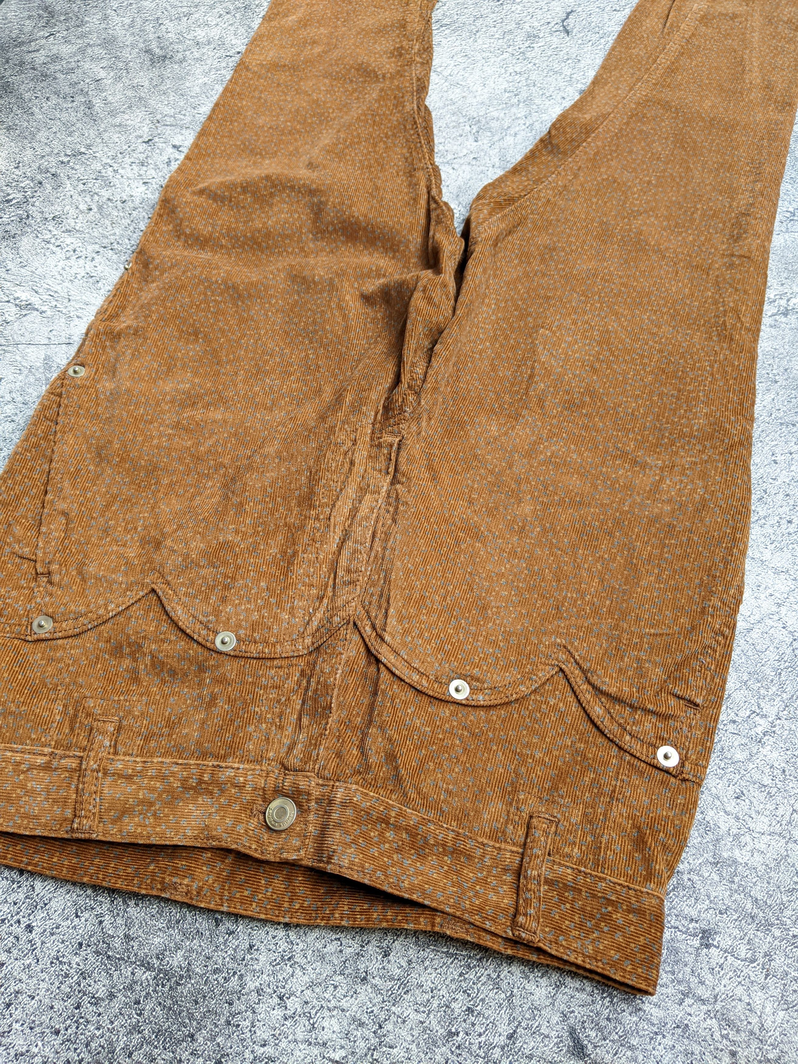 Issey Miyake Rare Issey Miyake Merci beaucoup Drop Crotch Corduroy Pants Size US 32 / EU 48 - 4 Thumbnail