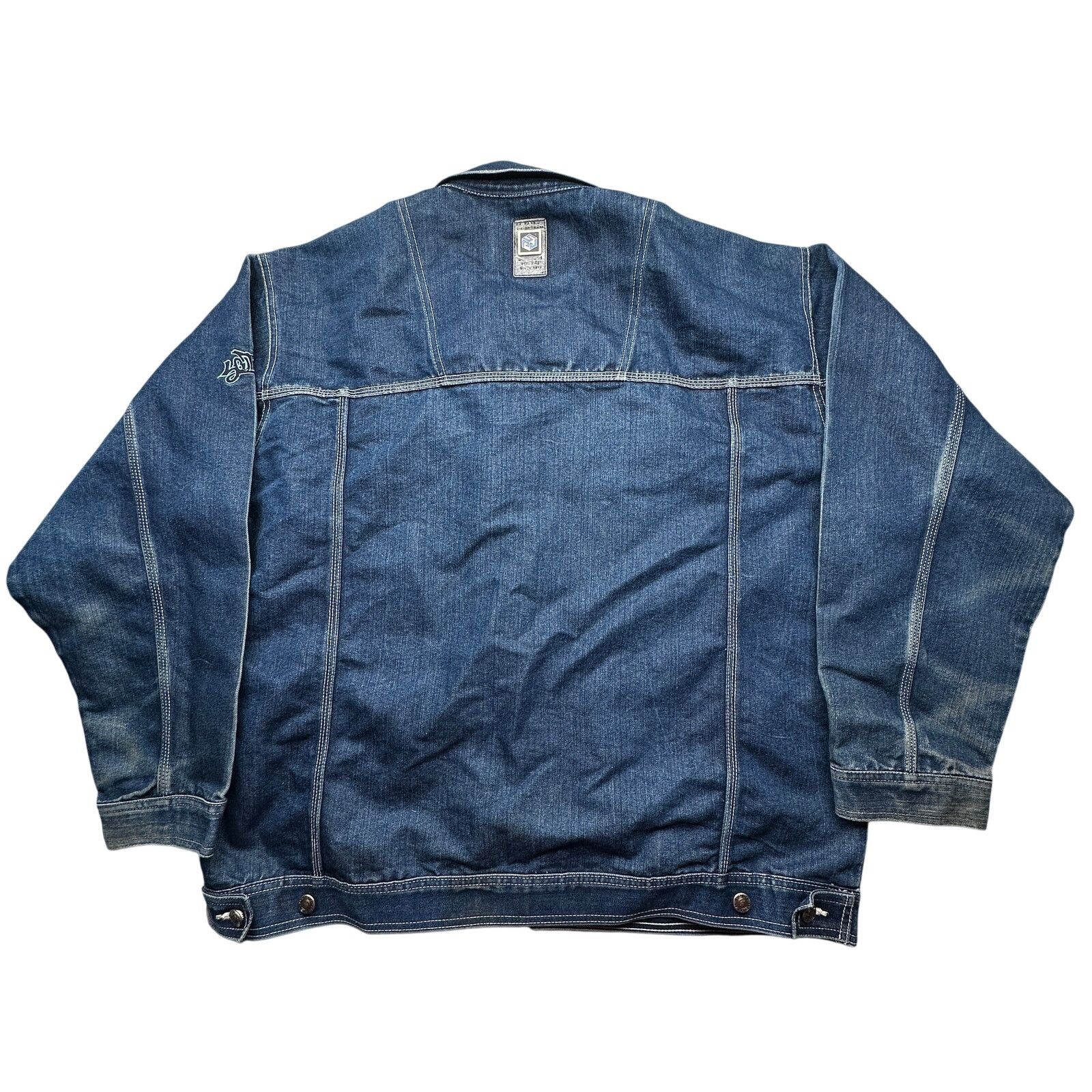 Southpole Vintage 90s Southpole Denim Trucker Jean Jacket 2XL Pockets Size US XXL / EU 58 / 5 - 2 Thumbnail