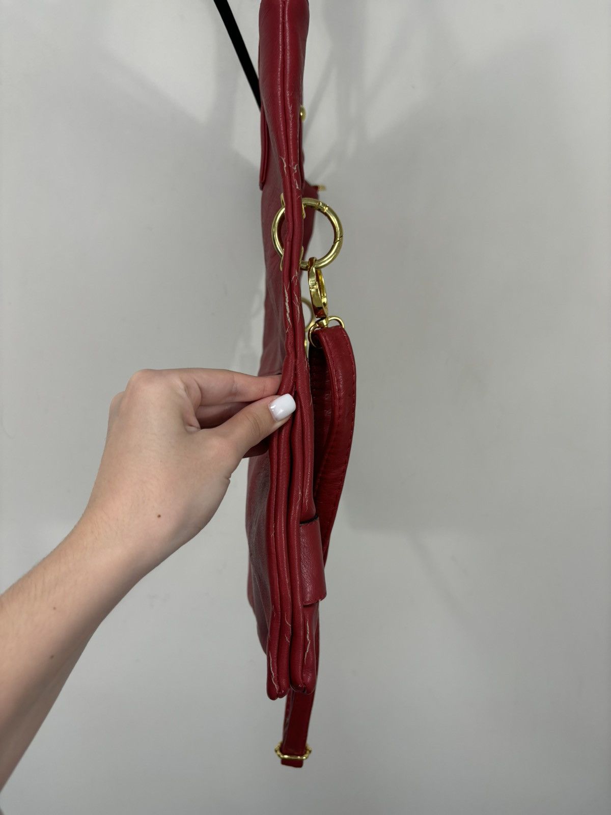 Mulberry Mulberry Rare Red Leather Crossbody Deep Tote Bag Size ONE SIZE - 11 Thumbnail