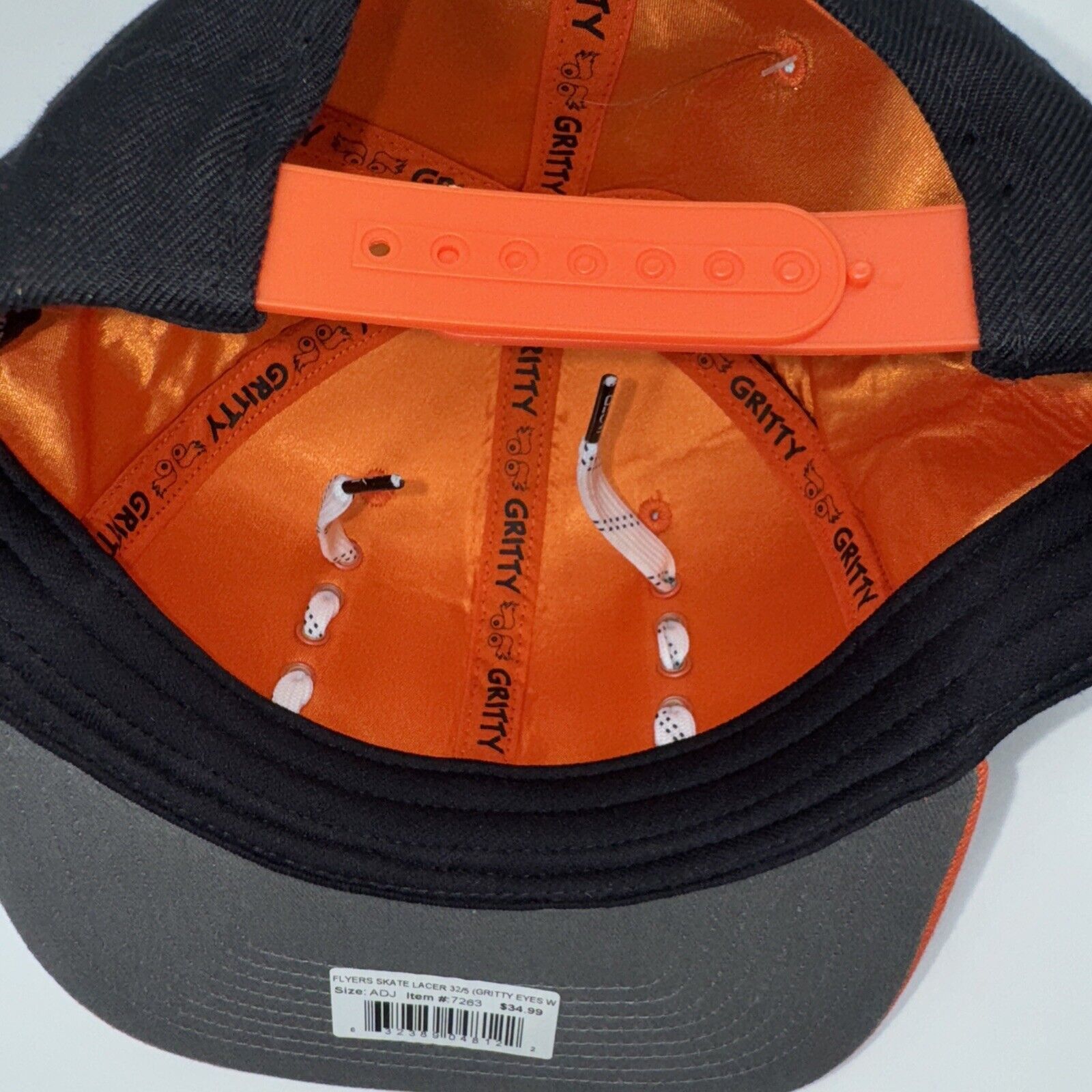 Zephyr NEW Philadelphia Flyers Gritty Lacer SnapBack Hat ZEPHYR Size ONE SIZE - 8 Thumbnail