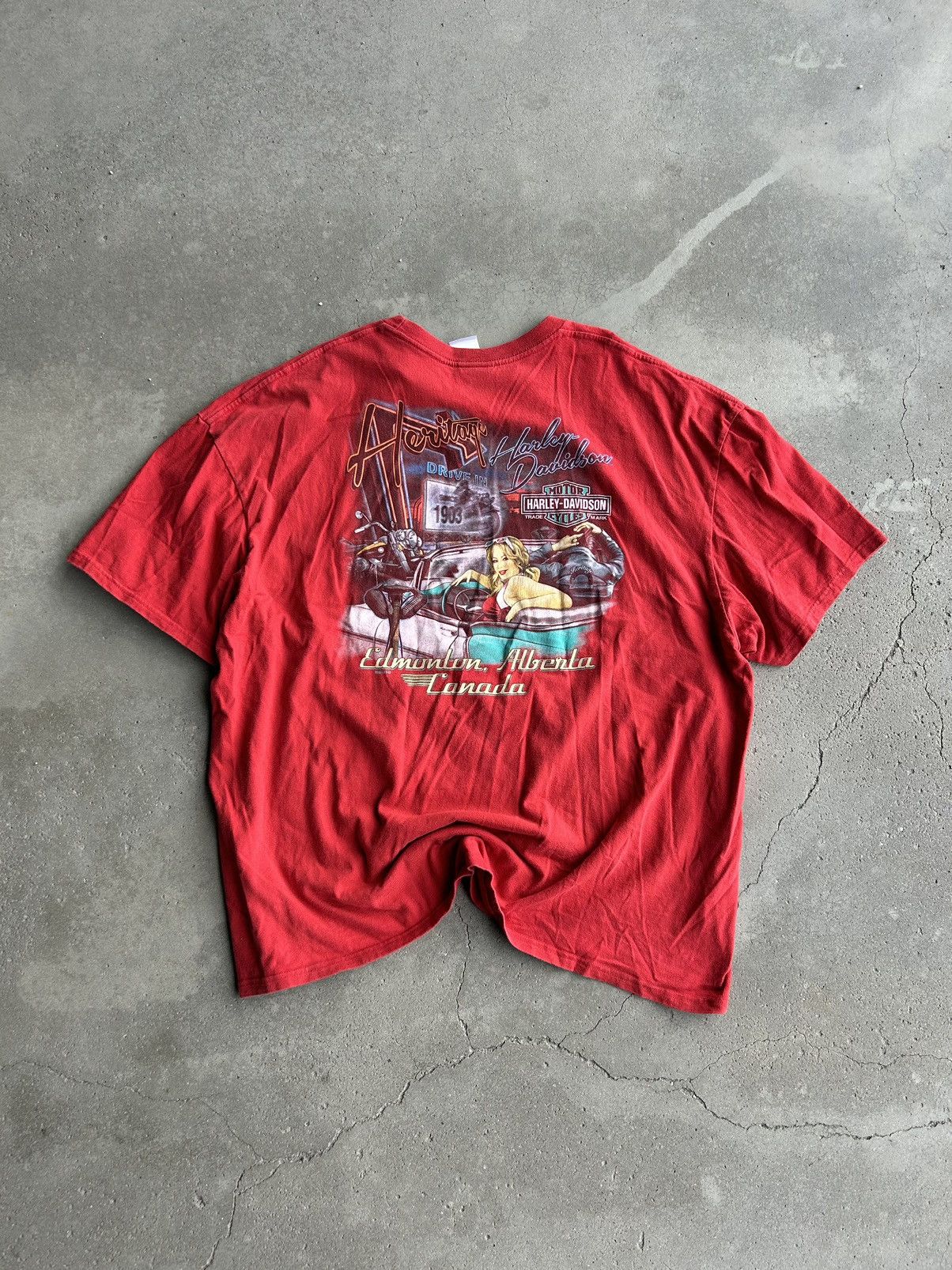 Harley Davidson × Vintage Vintage Harley Davidson Shirt Size US XXL / EU 58 / 5 - 1 Thumbnail