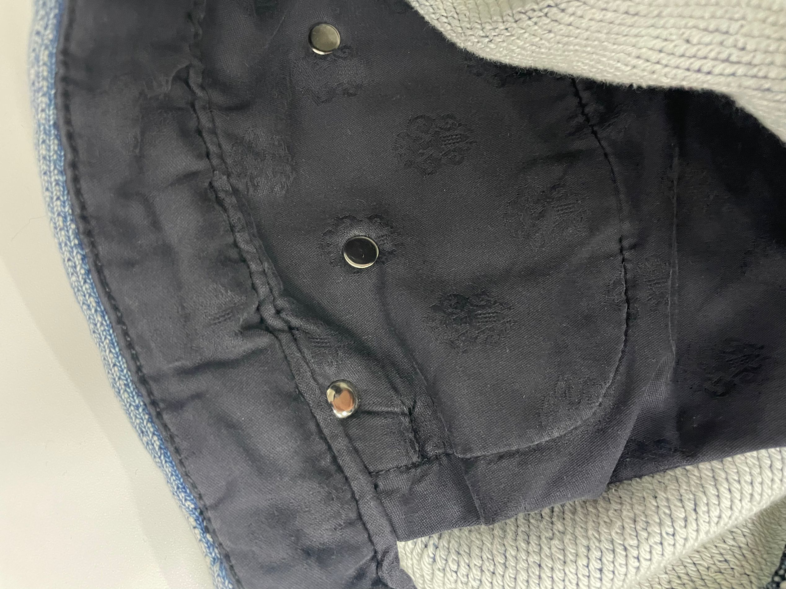 Chrome Hearts Chrome Hearts Heavy Knit Light Wash Denim Sweat Pants Size US 36 / EU 52 - 8 Thumbnail