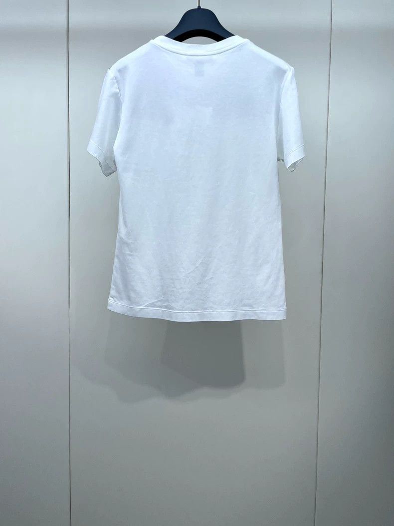 Louis Vuitton Louis Vuitton 24 New Embroidered Chain Short Sleeve Size XXS / US 00 / IT 34 - 2 Thumbnail