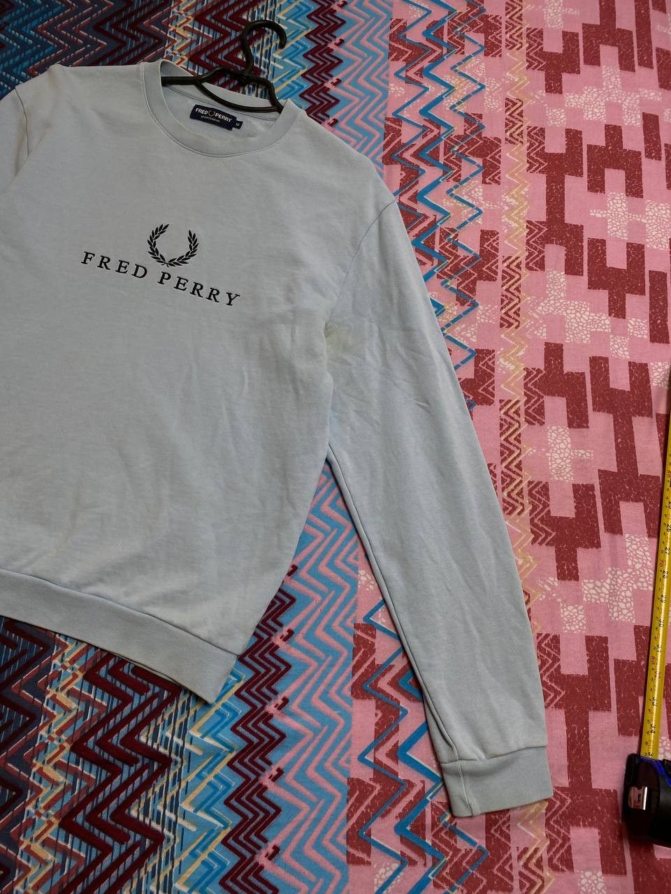 Fred Perry sweatshirt Y2K Fred Perry big logo Vintage Sweaters Size US M / EU 48-50 / 2 - 9 Thumbnail