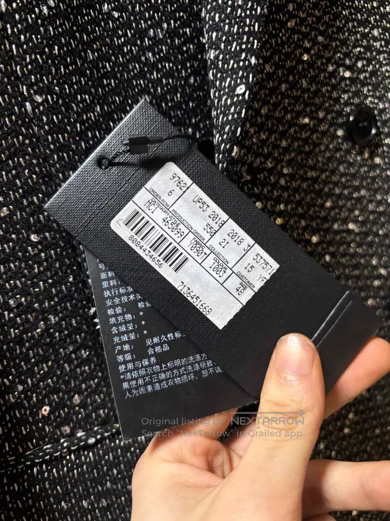 Saint Laurent Paris Saint Laurent Paris Double Breasted Diamond Encrusted Suit Size US M / EU 48-50 / 2 - 6 Thumbnail