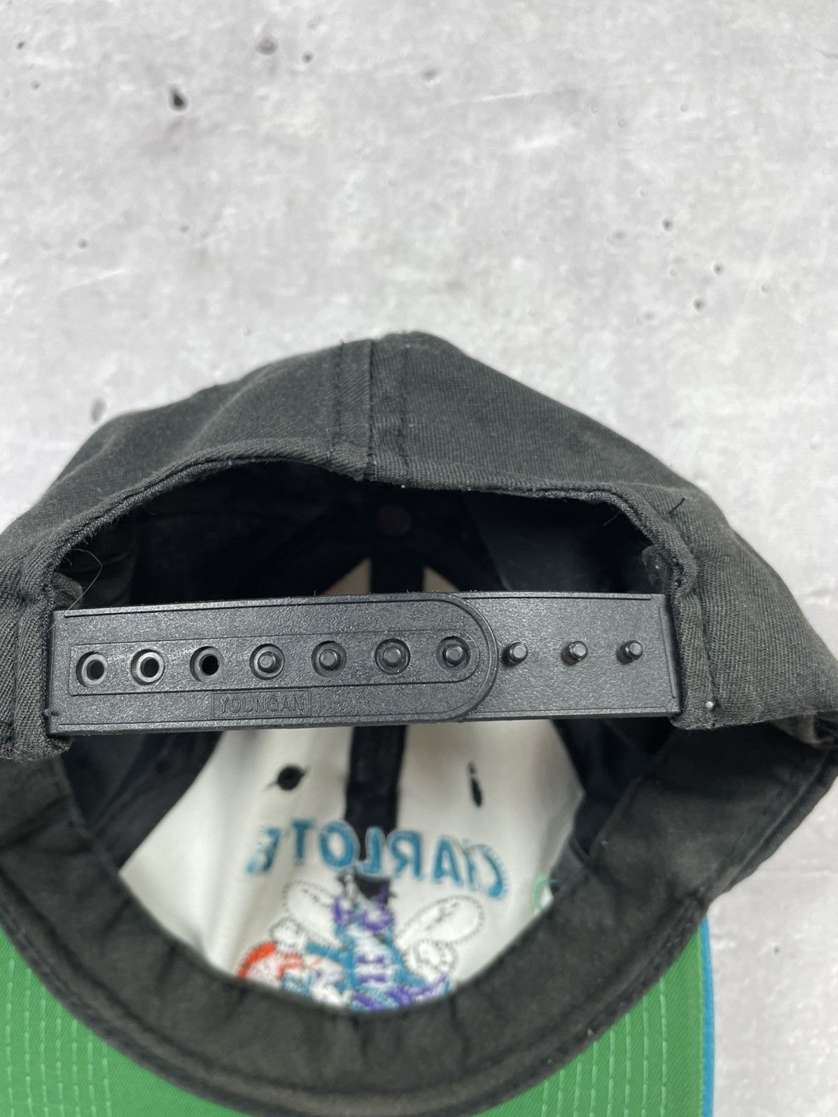 NBA × Starter × Vintage Vintage 90s Charlotte Hornets Snap Back Hat Size ONE SIZE - 5 Thumbnail