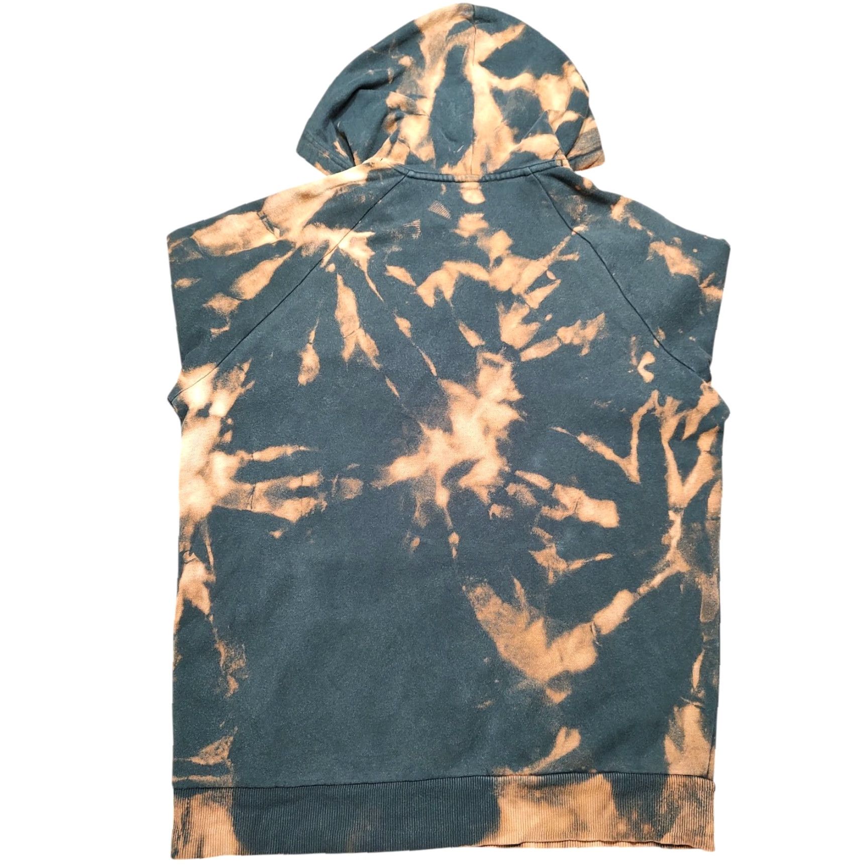 Under Armour VINTAGE Under Armour Tie Dye Acid Wash Hoodie Sweatshirt Black Mens Tag Small Size US S / EU 44-46 / 1 - 3 Thumbnail