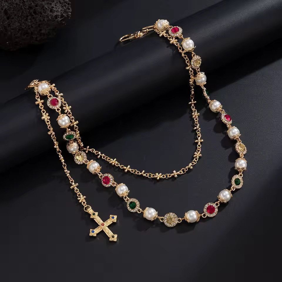 Jewelry Streetwear Punk Gold Color Keychain Pants Chain Size ONE SIZE - 4 Thumbnail