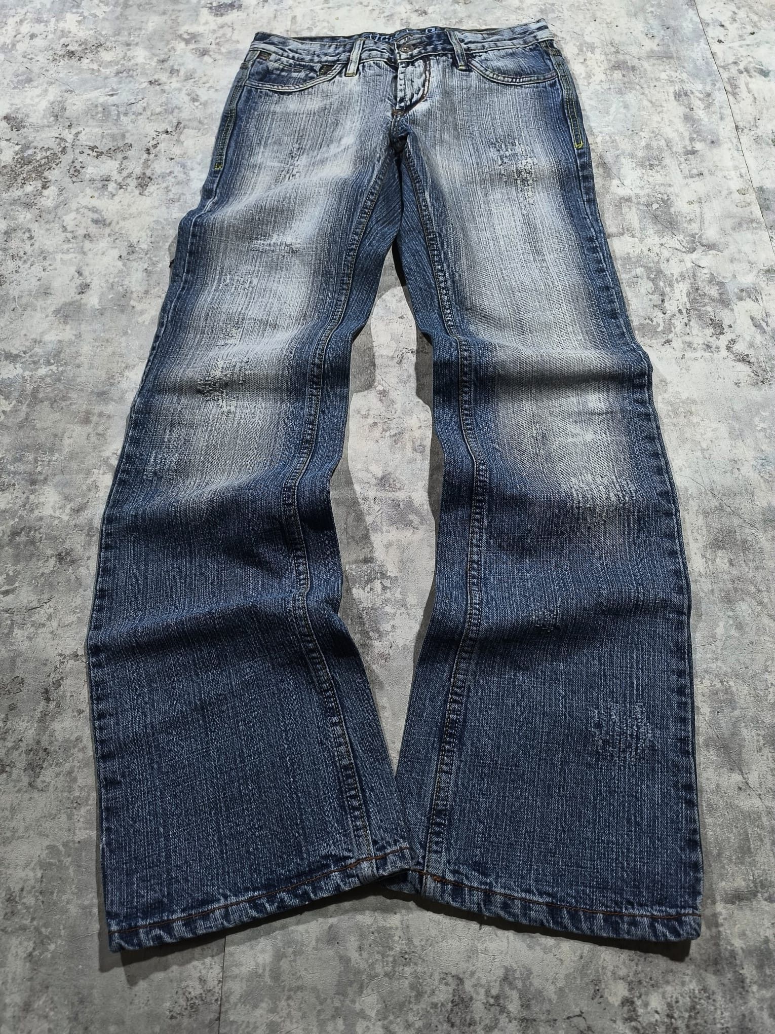 Hysteric Glamour faded flare lowrise distressed jeans Size 30" / US 8 / IT 44 - 1 Thumbnail