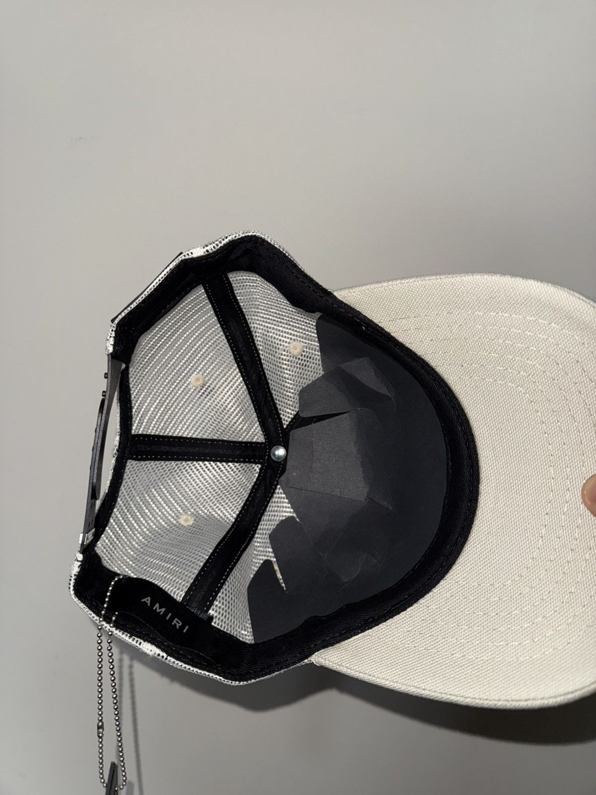 Amiri Amiri logo trucker hat Size ONE SIZE - 4 Thumbnail