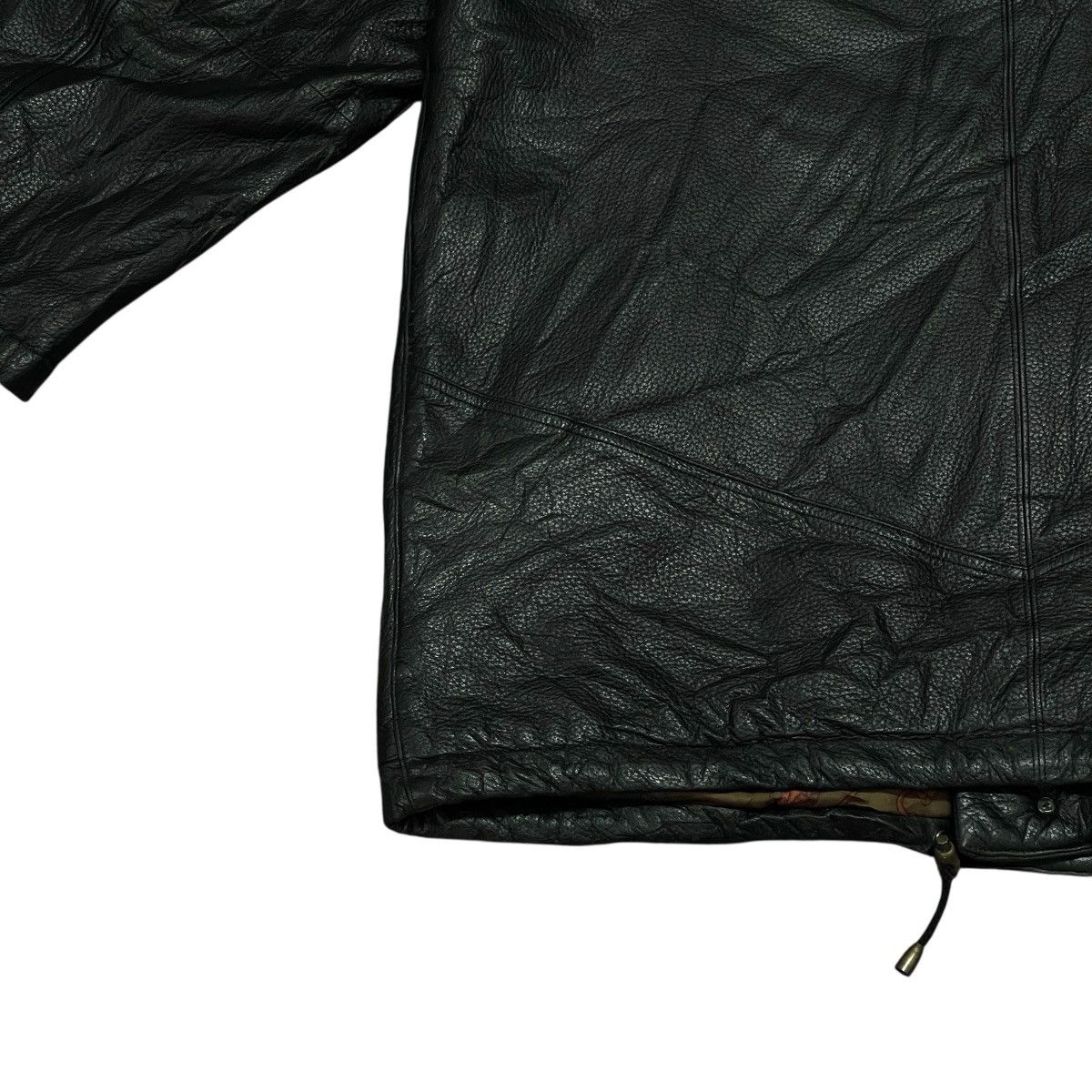 Lanvin Vintage Lanvin Paris Button Up Sheepskin Leather Jacket Size US XL / EU 56 / 4 - 15 Thumbnail