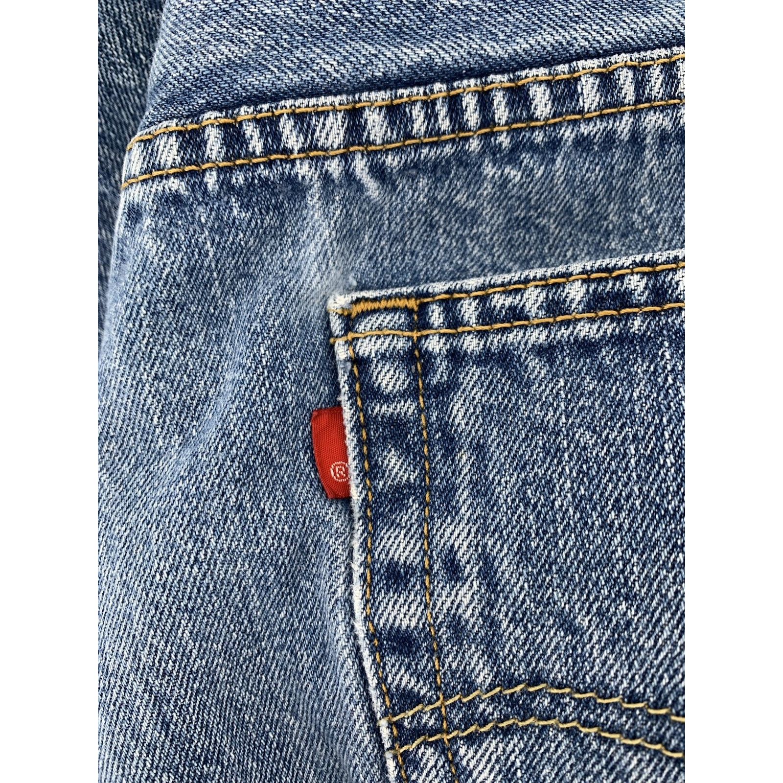 Levi's VTG Levi's 501 Button Fly Straight Leg 39x28.5" Jeans Size US 39 - 5 Thumbnail