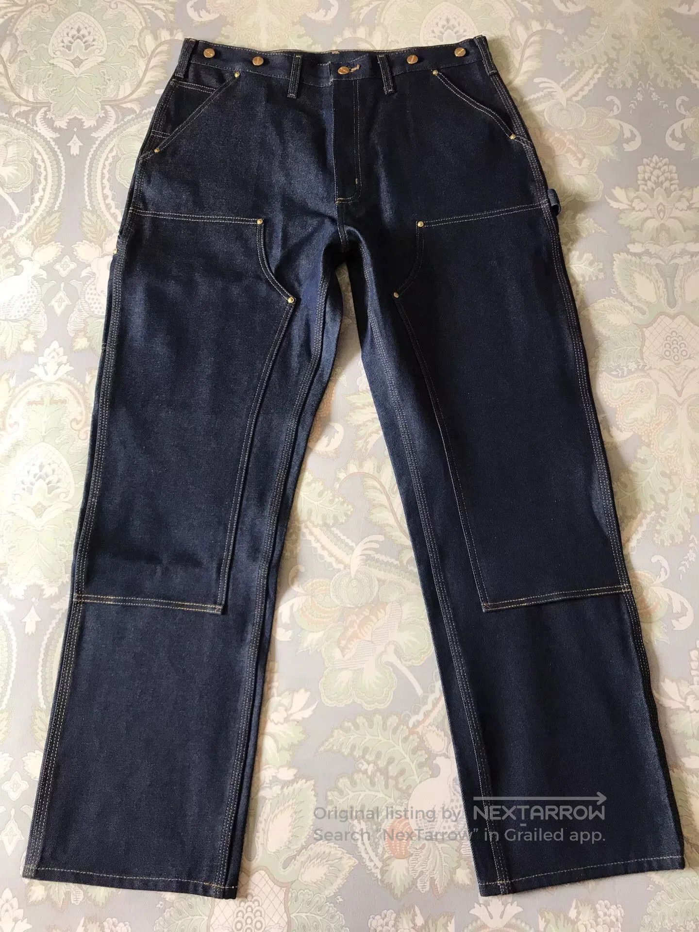 Carhartt Carhartt B07 Raw Denim Jeans W36L32. Size US 36 / EU 52 - 2 Thumbnail