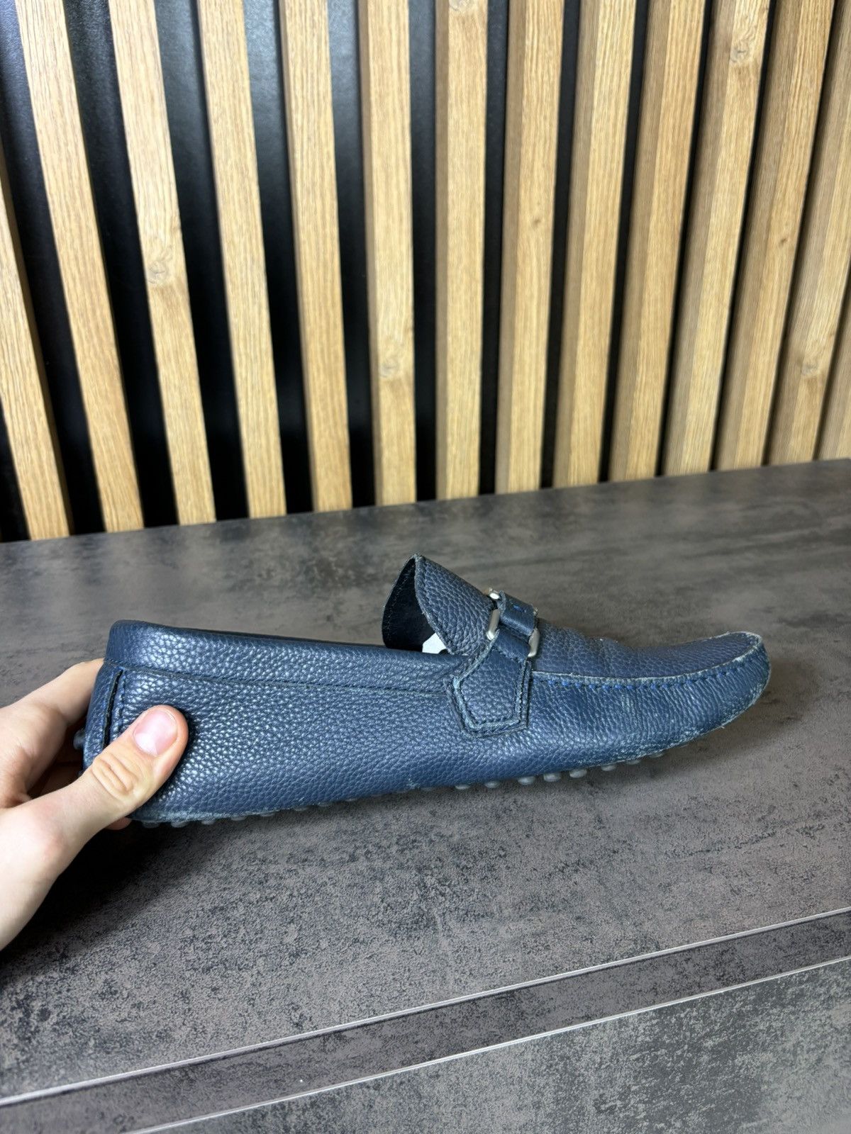 Louis Vuitton Monte Carlo Louis Vuitton Flats Moccas Leather Luxury Size US 10 / EU 43 - 8 Thumbnail