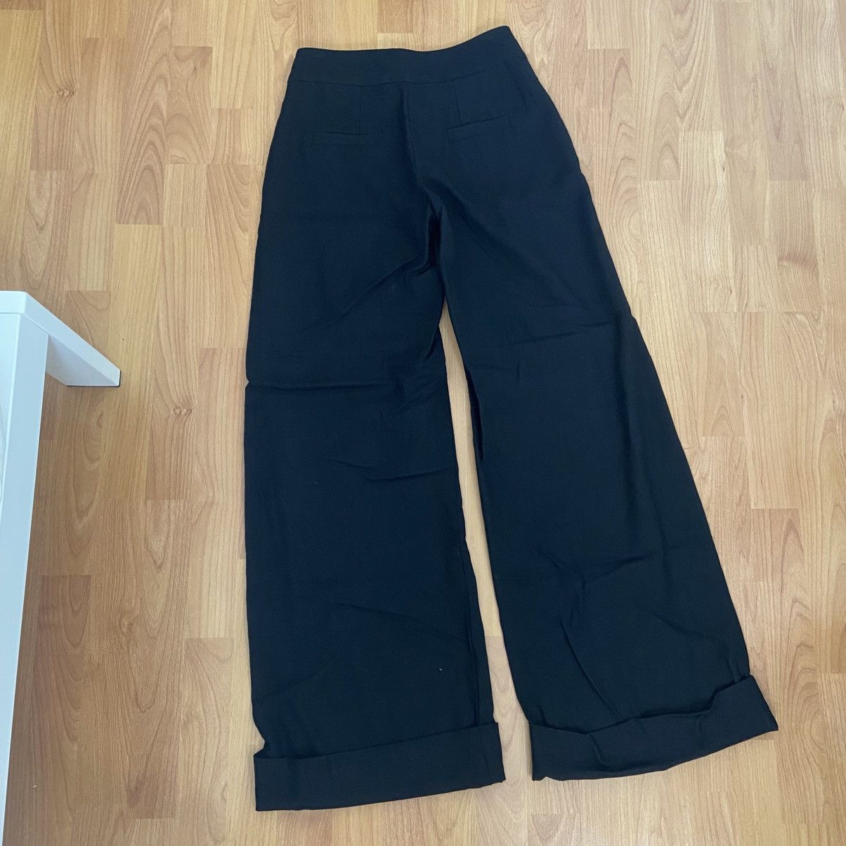 Other Twenty8Twelve Women’s Wide Leg Black Pants Size 4 Size 27" / US 4 / IT 40 - 2 Thumbnail
