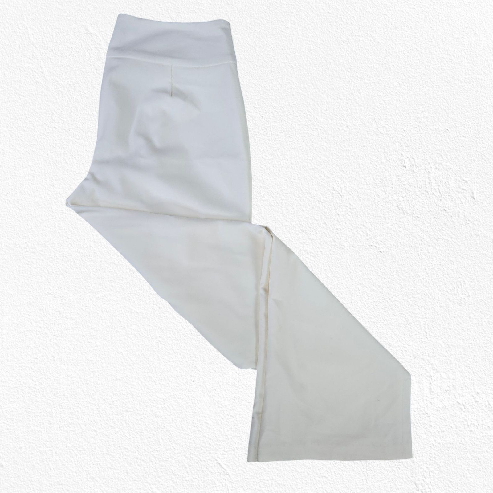 WHBM Ivory Wide Leg Dress Pants Size 12