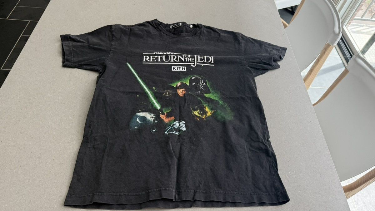 Kith × Star Wars Vintage star wars return Jedi black tee shirt 