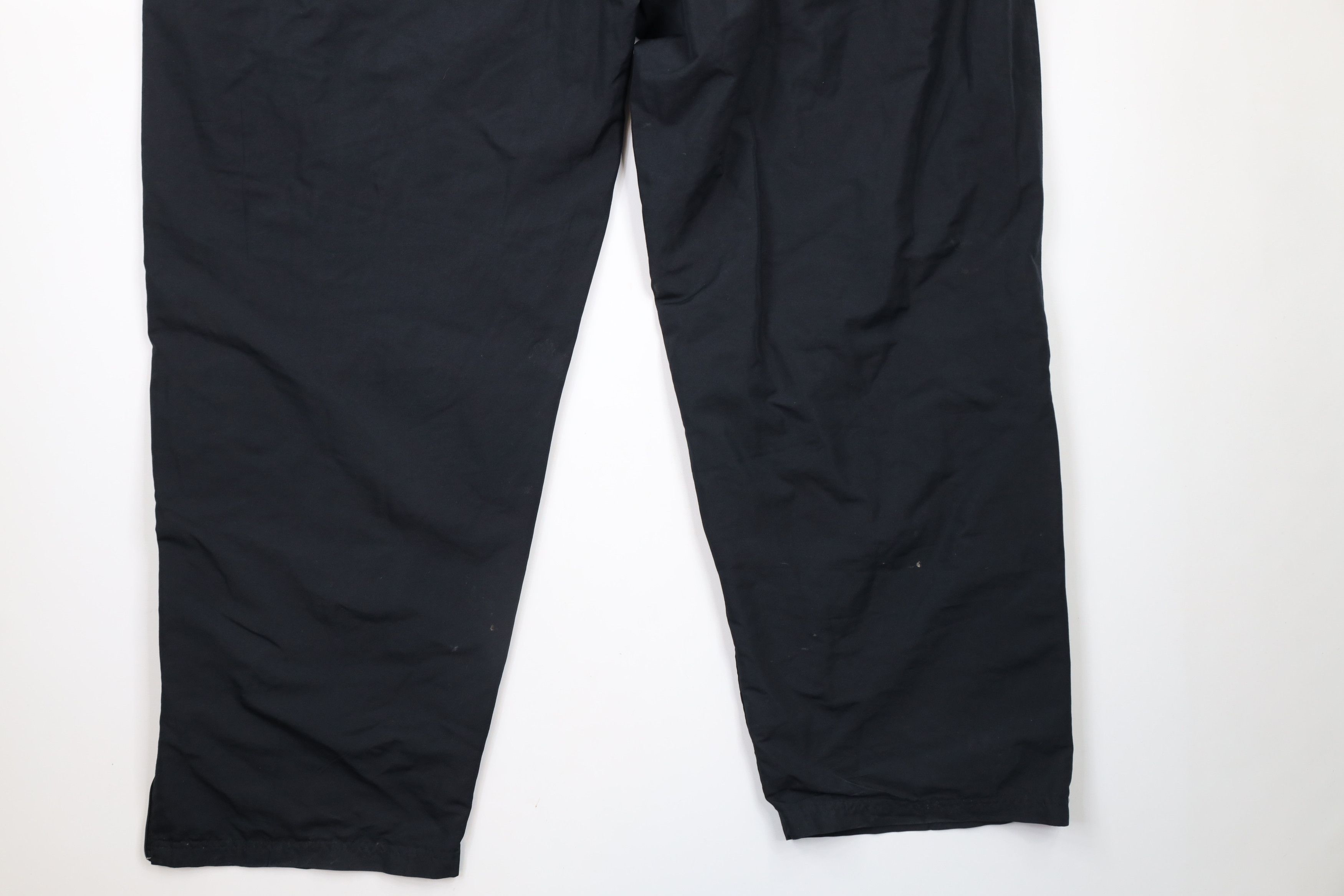 Reebok × Vintage Vintage 90s Reebok Lined Classic Logo Wide Leg Pants Black Size US 42 / EU 58 - 12 Thumbnail