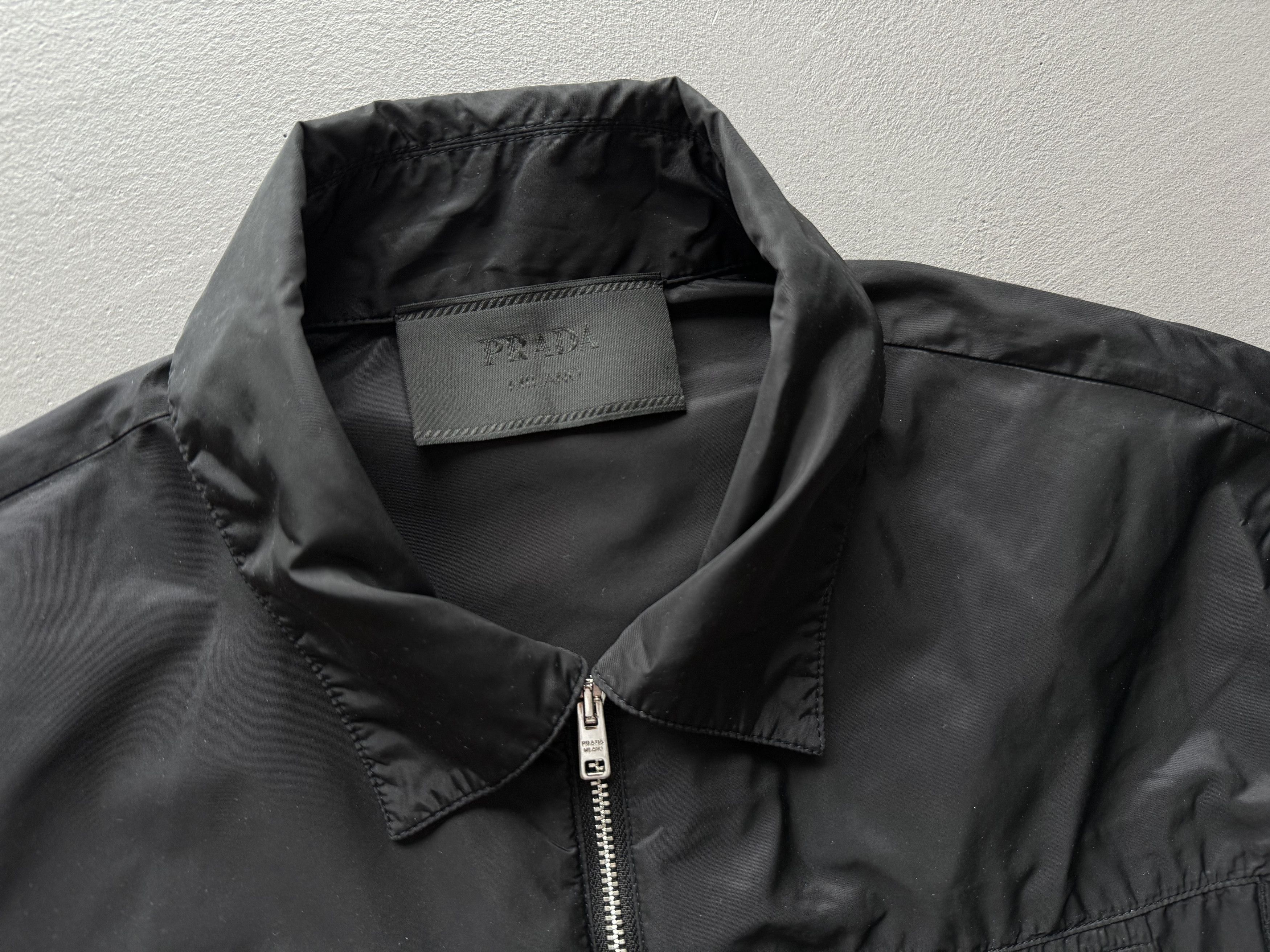 Prada PRADA Nylon Shirt Jacket, Black, Size M Size US M / EU 48-50 / 2 - 4 Thumbnail