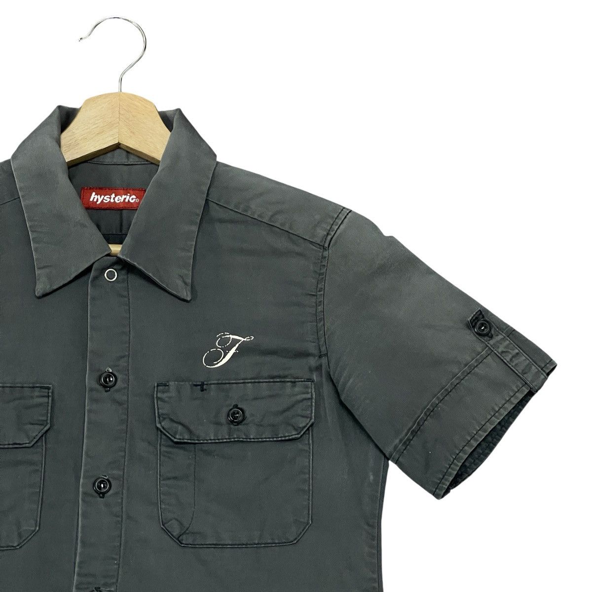 Hysteric Glamour Vintage Hysteric Glamour Punk Aesthetic Army Workwear Shirt Size US S / EU 44-46 / 1 - 10 Thumbnail