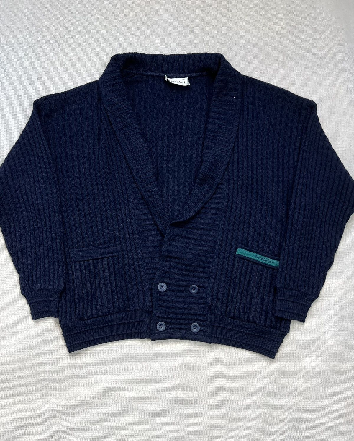 Carlo Colucci Cardigan Carlo Colucci wool sweater logo Size US XL / EU 56 / 4 - 2 Thumbnail