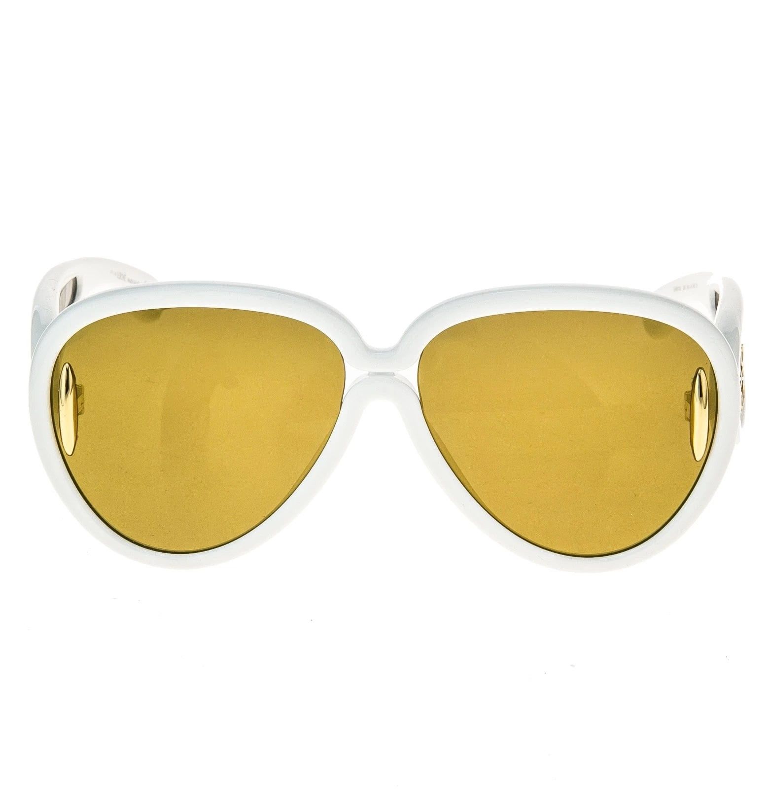 Loewe LOEWE LW40132I 40132 ANAGRAM PAULA IBIZA Mask White Sunglass Size ONE SIZE - 4 Thumbnail