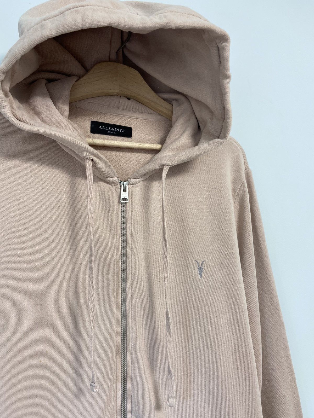Allsaints Allsaints Zip Hoodie Vintage Y2k Style Size US M / EU 48-50 / 2 - 2 Thumbnail