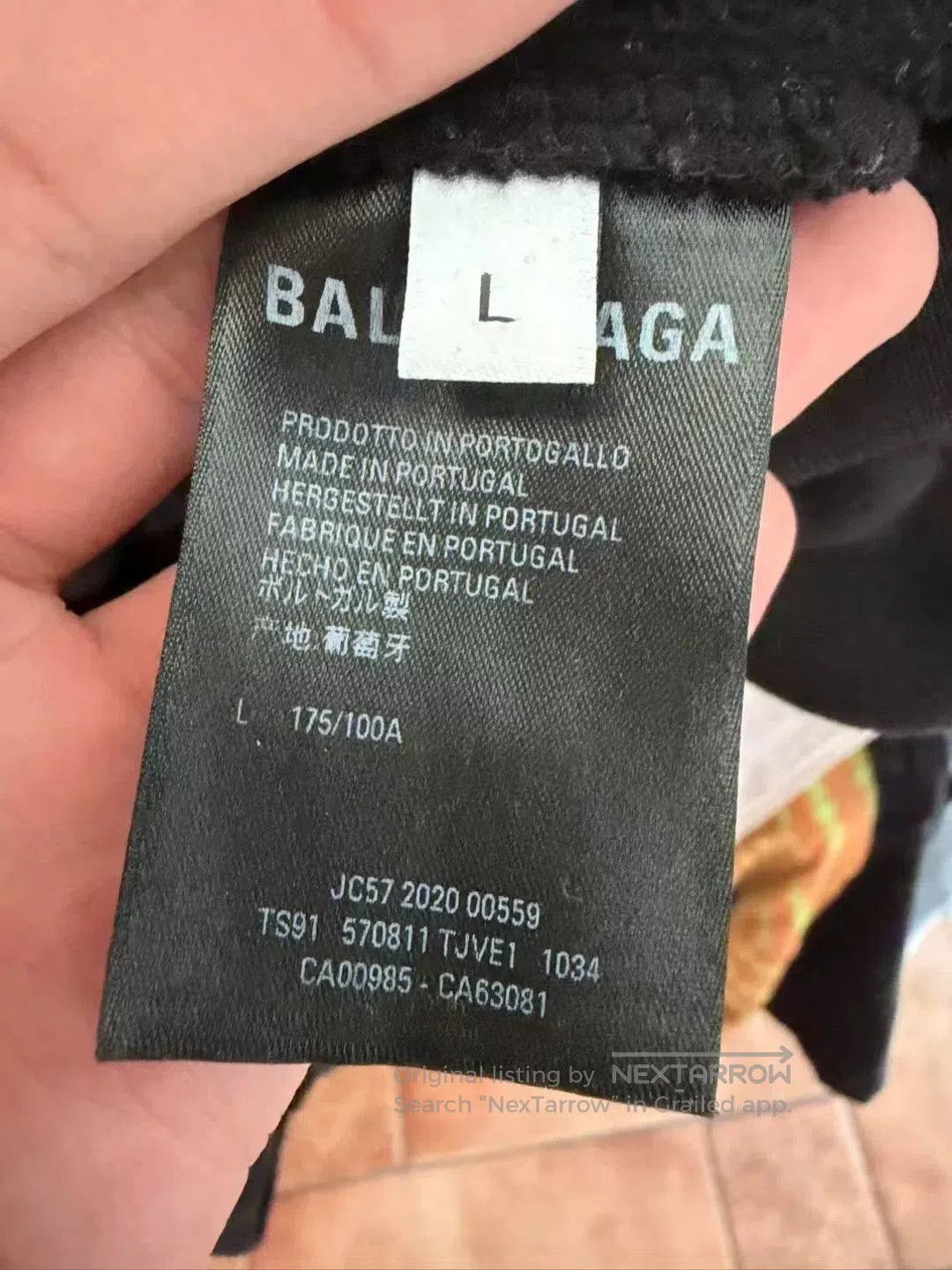 Balenciaga Balenciaga Soccer Embroidered Logo Sweatshirt L. Size US L / EU 52-54 / 3 - 4 Thumbnail