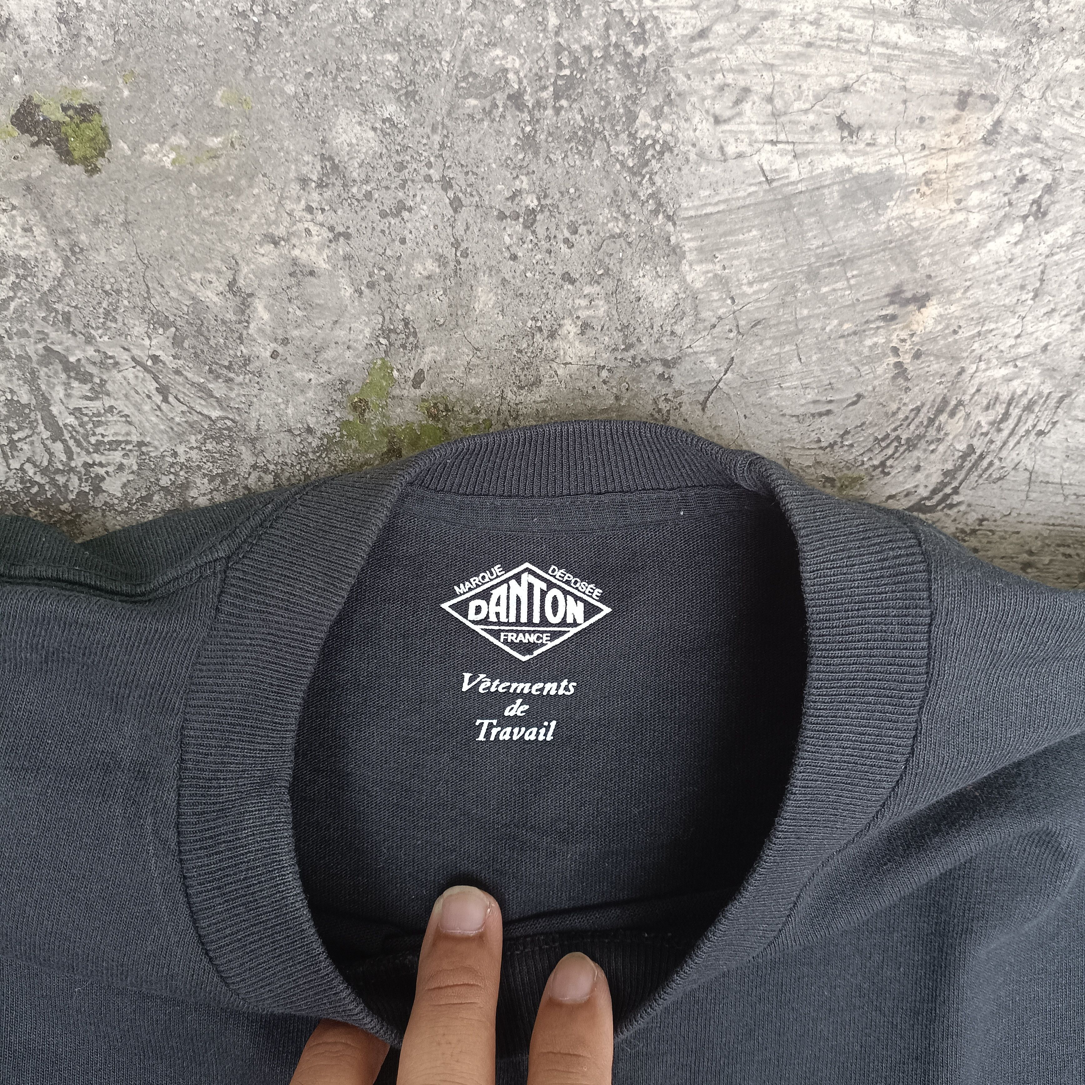 Danton Danton Logo Pocket LS Tee Size M / US 6-8 / IT 42-44 - 5 Thumbnail