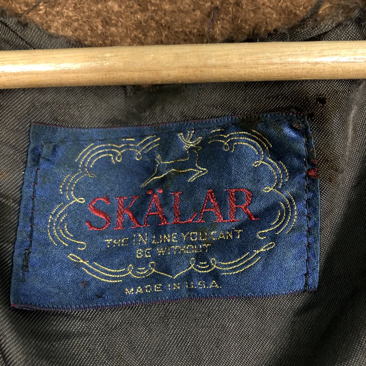 Toyo Enterprises 📌Vintage Biker Leather Jacket Skalar Made in Usa Blanket Size US M / EU 48-50 / 2 - 18 Thumbnail