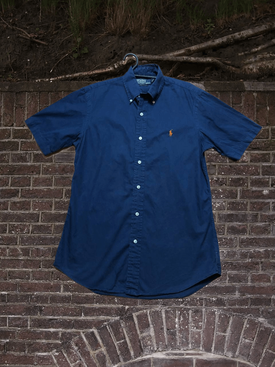 Polo Ralph Lauren Vintage Shirt blue Polo by Ralph Lauren size S Y2K Size US S / EU 44-46 / 1 - 1 Thumbnail