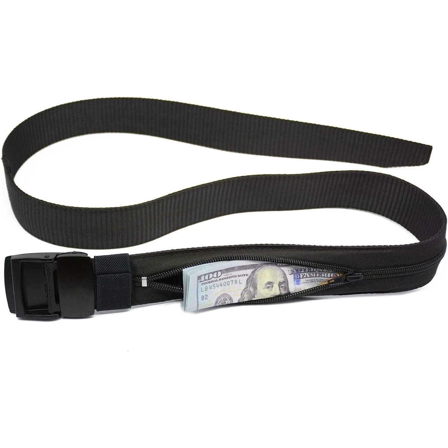 Other Money Security Belt Black for Travel for Men with Hidden Poc Size ONE SIZE - 1 Thumbnail