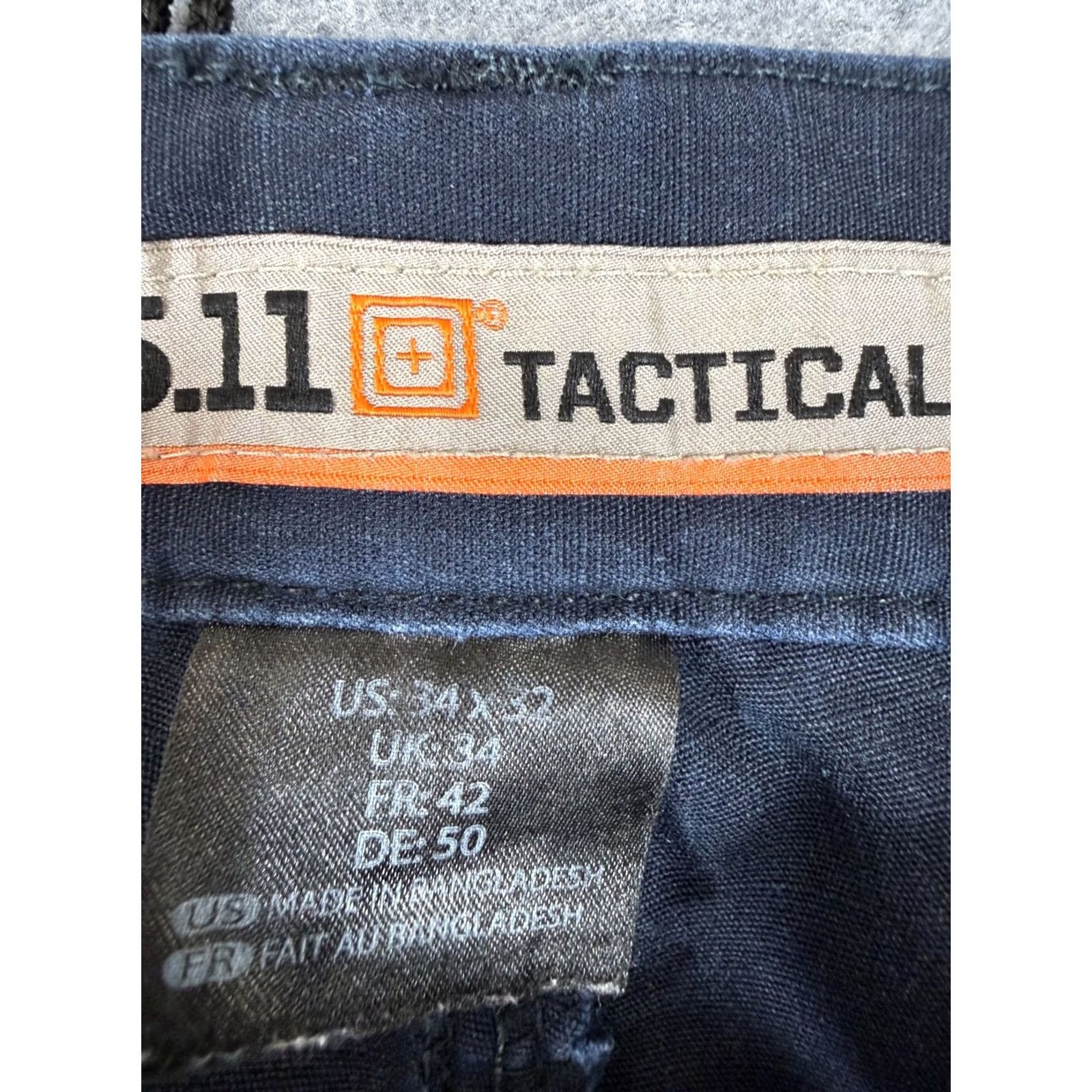 Vintage 5.11 Tactical Taclite Pro Pants Mens 32x28 Blue Outdoor Ripstop Workwear Cargo Pant Mens Blue 5.11 Size US 32 / EU 48 - 5 Thumbnail