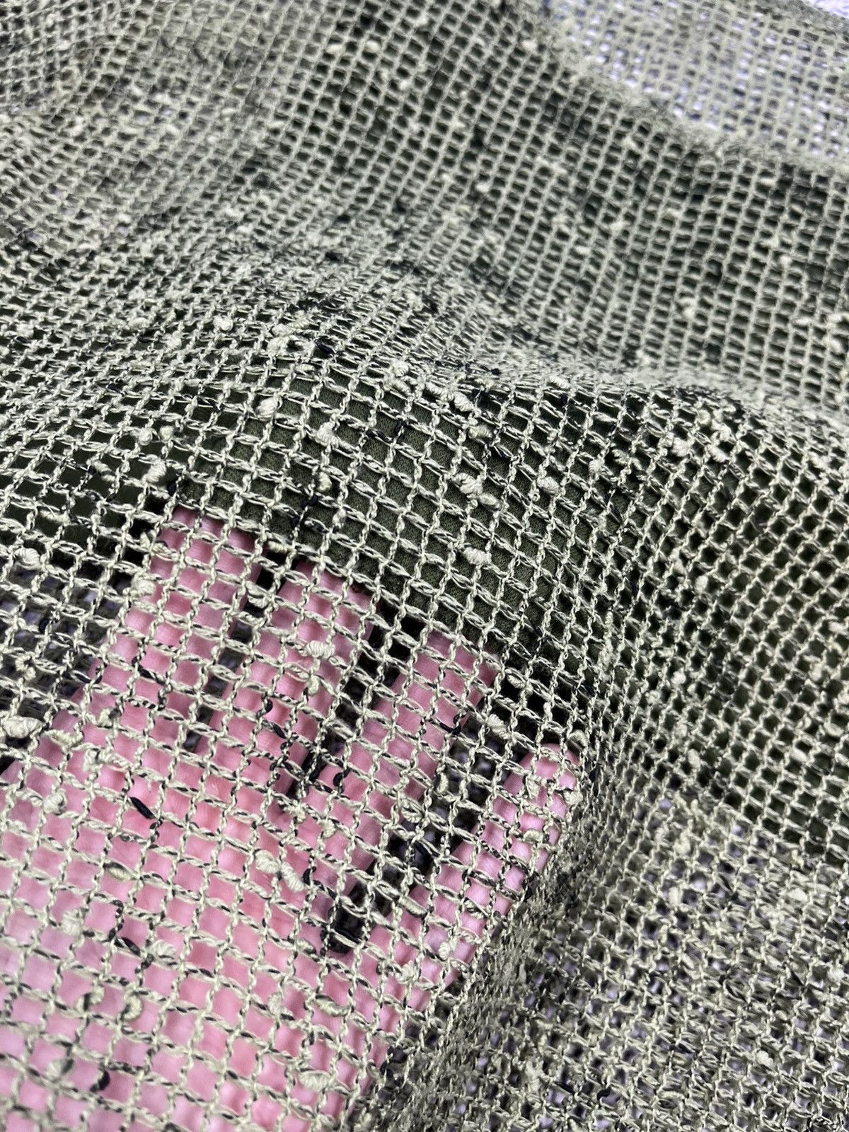 Vintage Cop Copine Style Vintage Y2k Mesh Fishnet Crop Top Tee Size S / US 4 / IT 40 - 4 Thumbnail
