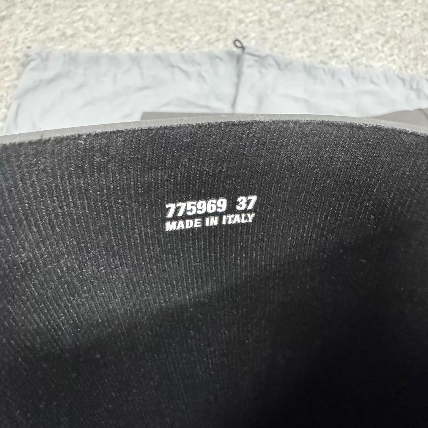 Balenciaga Balenciaga Black Rubber Platform Tall Rain Boots Hype Y2K Size US 6.5 / IT 36.5 - 6 Thumbnail