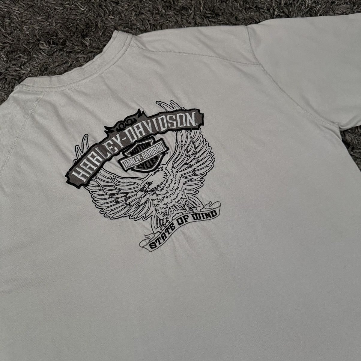 Harley Davidson Y2K Harley Davidson Tee Shirt Naples Florida Size US XL / EU 56 / 4 - 4 Thumbnail