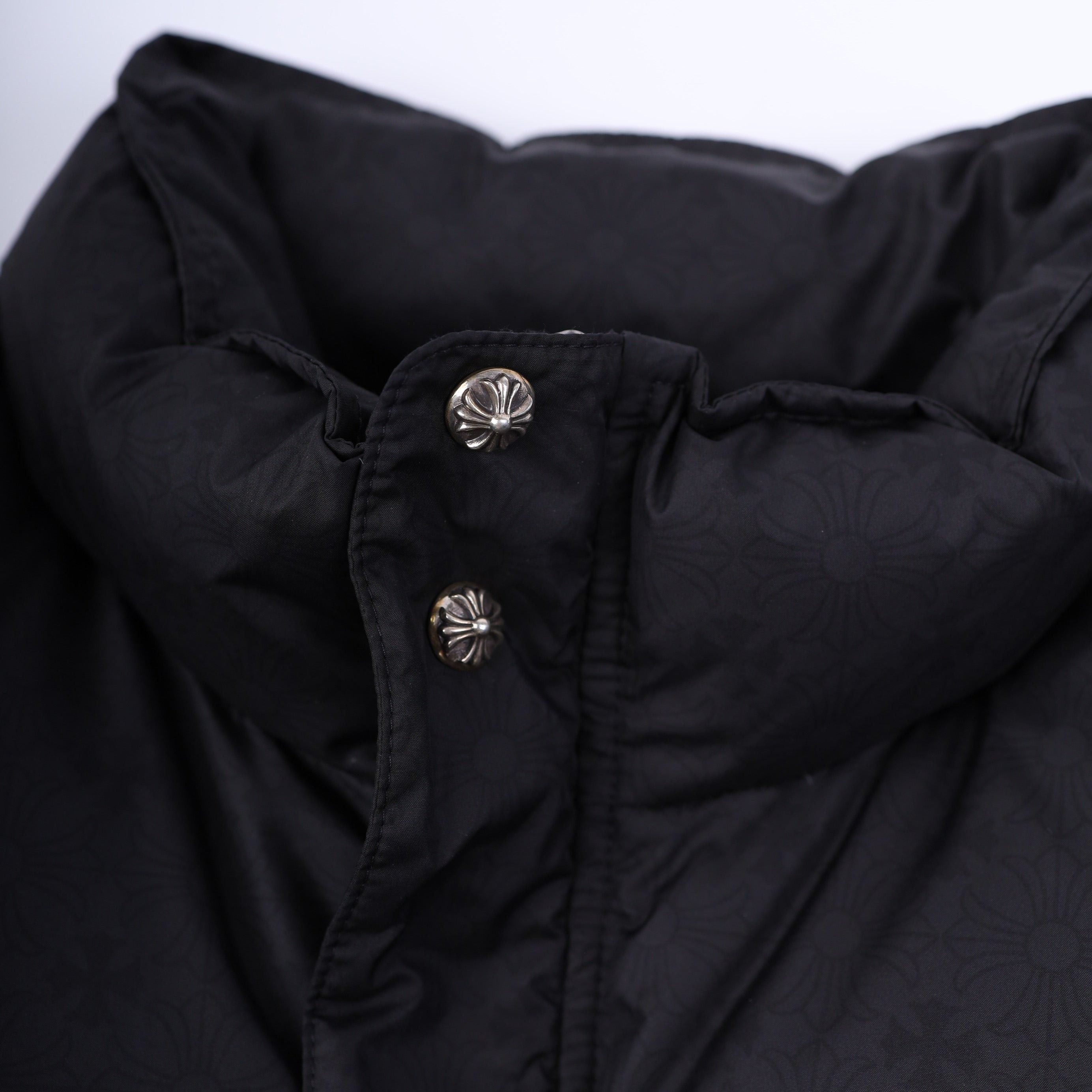 Chrome Hearts CHROME HEARTS BLACK PLUS MONOGRAM DOWN PUFFER JACKET Size US XXL / EU 58 / 5 - 3 Thumbnail