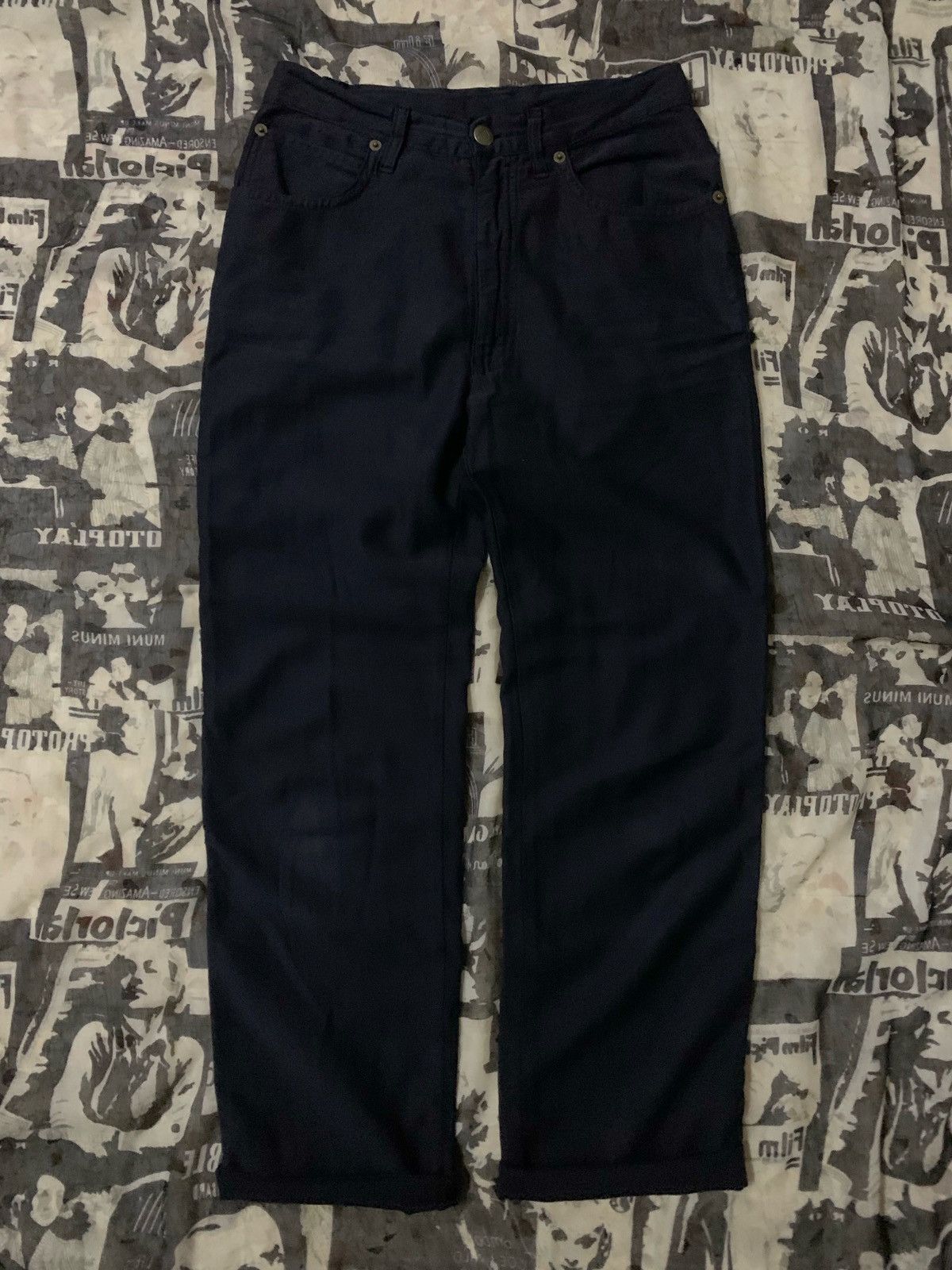Fendi 💥Fendi Roma Italy Hight Waist Black Pant Size 26" / US 2 / IT 38 - 4 Thumbnail
