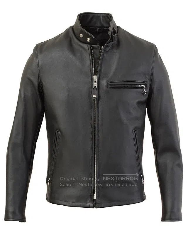 Other NYC Men's Slim Cowhide Jacket Size US M / EU 48-50 / 2 - 2 Thumbnail