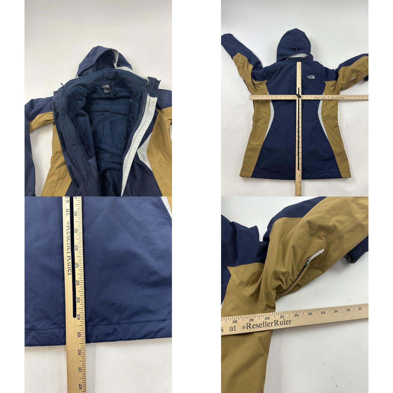 The North Face The North Face Jacket Womens Small Blue 3-in-1 Fleece Coat HyVent Size S / US 4 / IT 40 - 8 Thumbnail
