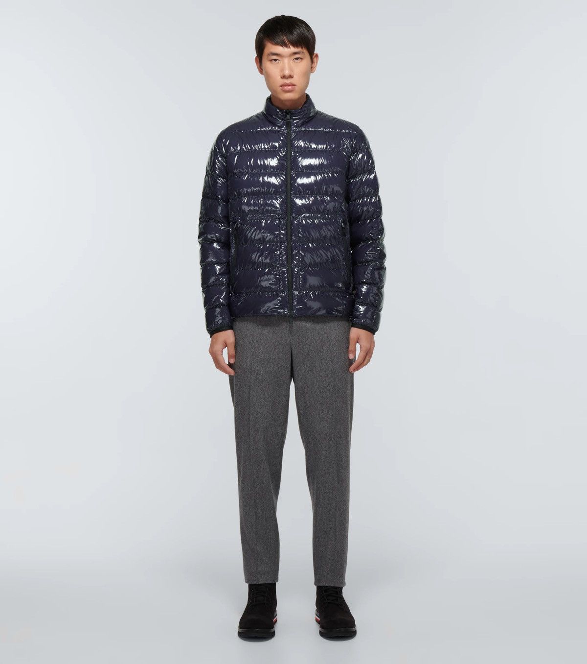 Moncler Navy Moncler Agar Jacket Size US L / EU 52-54 / 3 - 6 Thumbnail