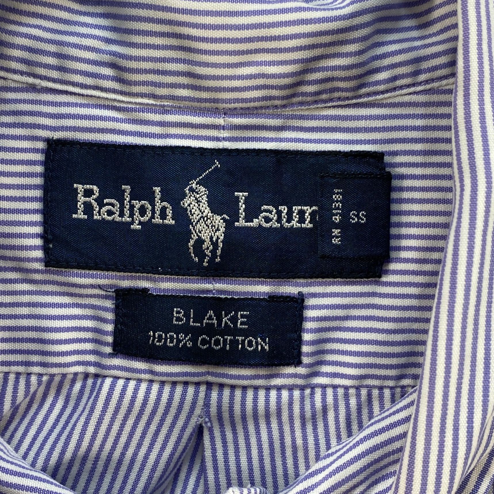 Ralph Lauren VINTAGE Ralph Lauren Blake Long Sleeve Button Up Striped Shirt Mens Medium Polo Pony Size US M / EU 48-50 / 2 - 7 Thumbnail