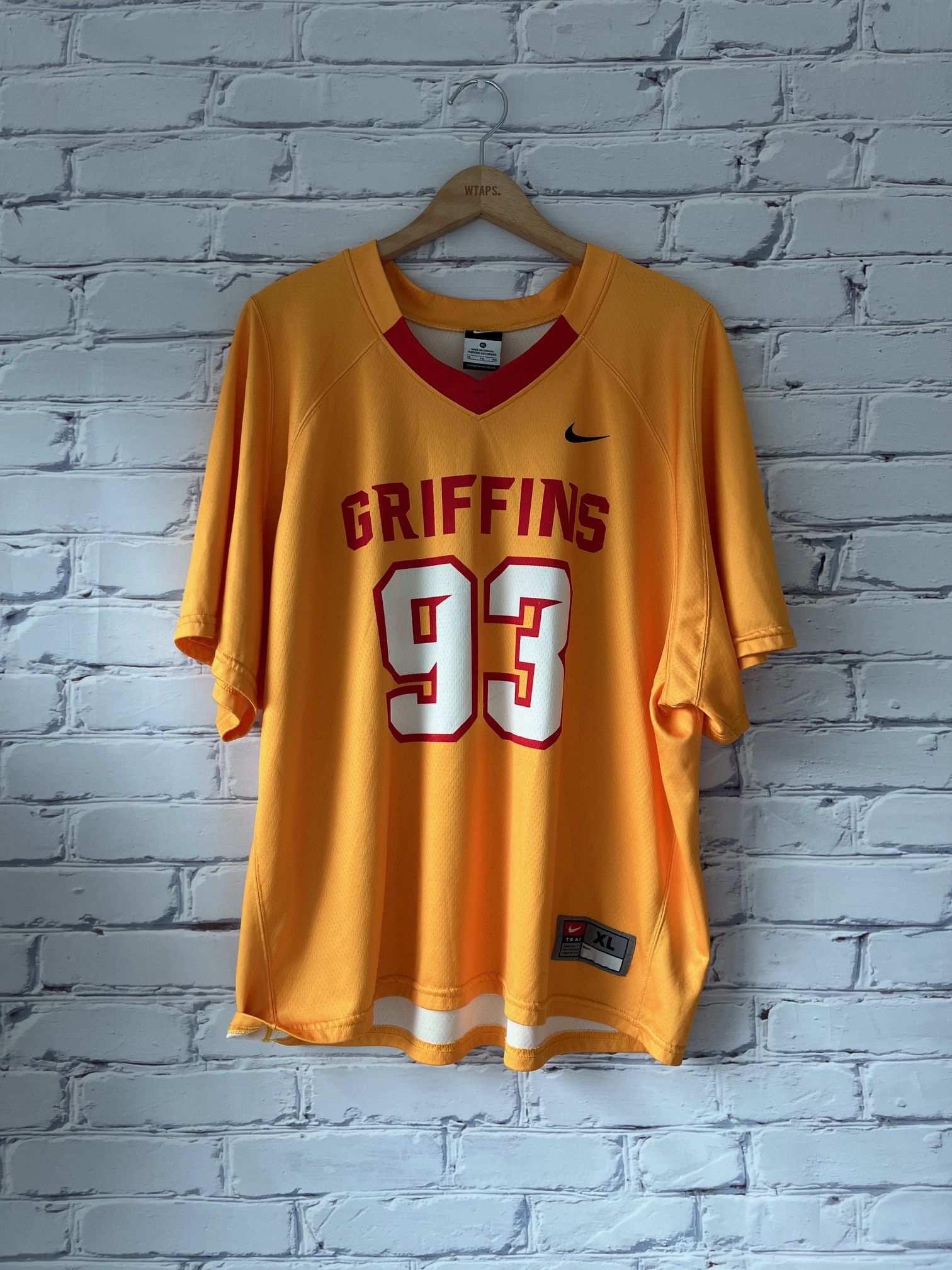 Vintage Vintage Griffins Team Lacrosse Jersey Top Size US XL / EU 56 / 4 - 1 Thumbnail