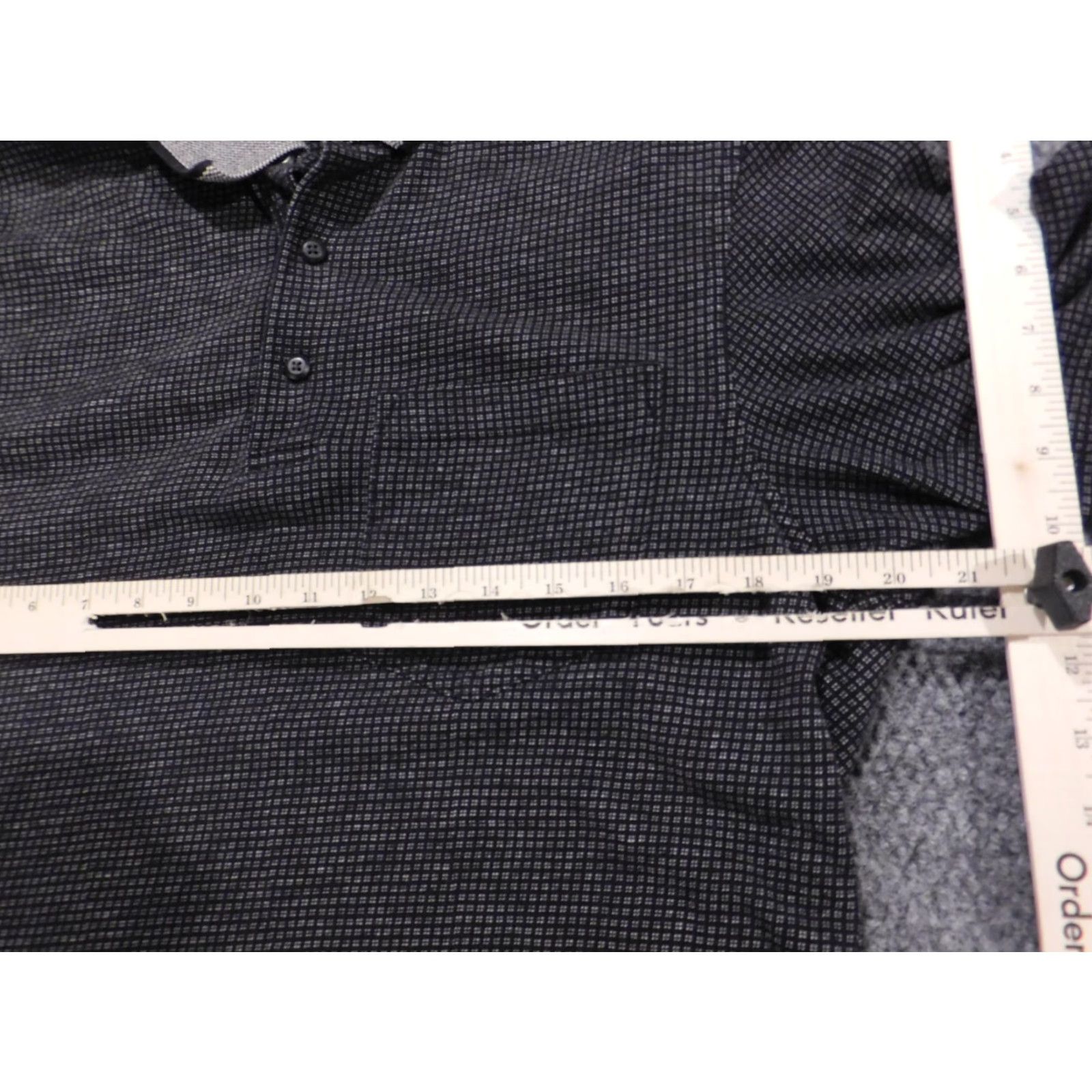 Vintage John Henry Mens Polo Shirt S Beige Floral Button Classic Knit Cotton Short Sleeve Golf Izod Model Izod Regular Mens Size US S / EU 44-46 / 1 - 4 Thumbnail