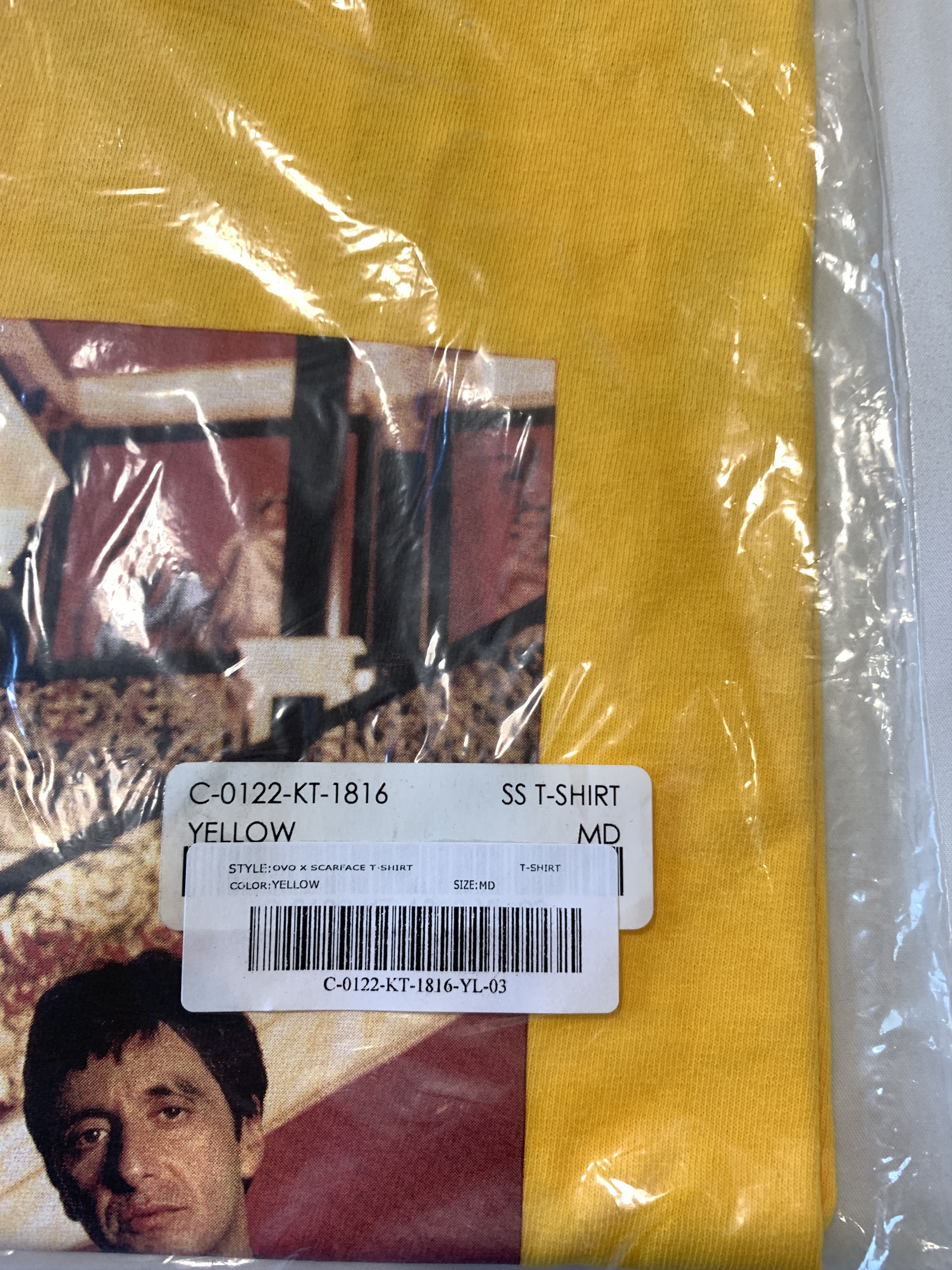 Drake OVO X SCARFACE TEE T-SHIRT - Medium Size US M / EU 48-50 / 2 - 3 Thumbnail