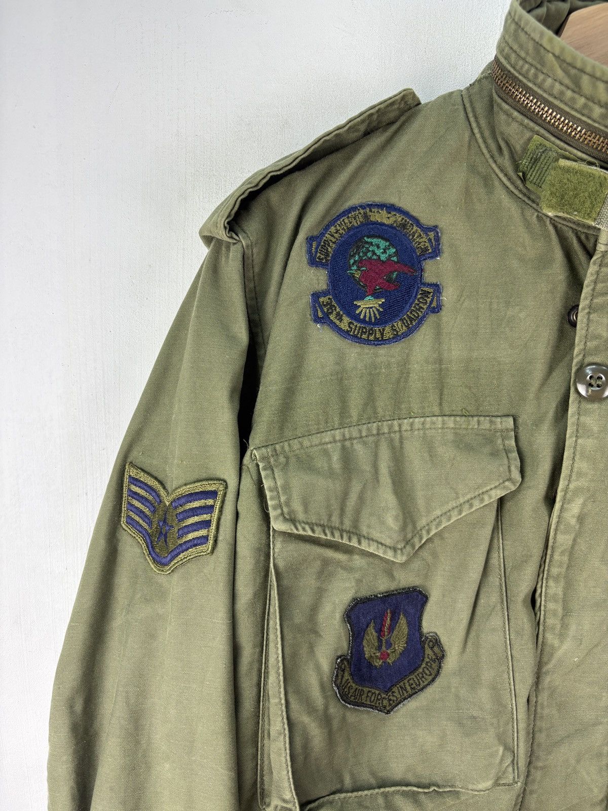 Vintage Vintage 70s 80s OG US Air Force Field Jacket HBT Size US S / EU 44-46 / 1 - 11 Thumbnail