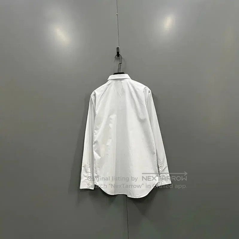 Dior Dior White Cotton Long Sleeve Shirt . Size US M / EU 48-50 / 2 - 2 Thumbnail